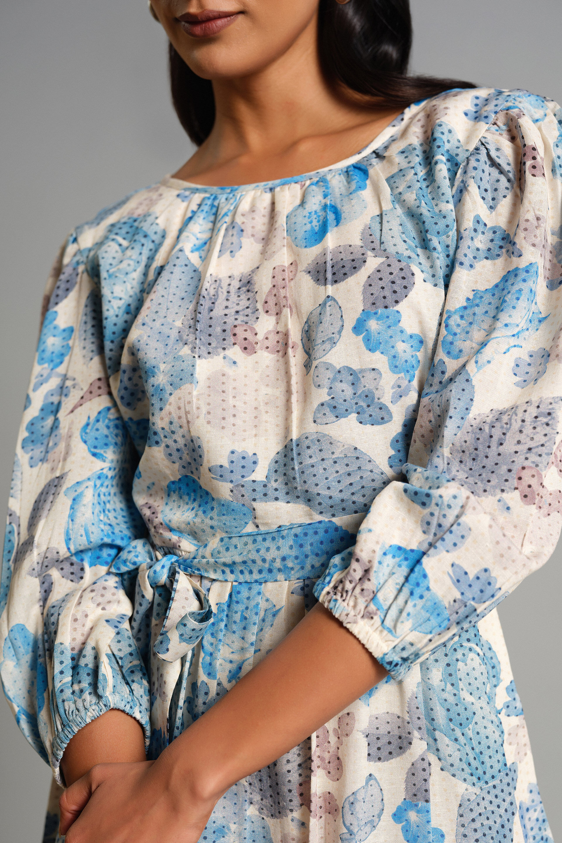 Fluence Dress, Blue, image 6